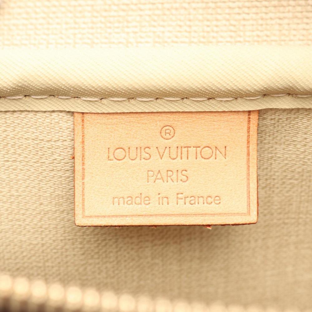 LOUIS VUITTON Brown Monogram Leather Deauville Bag - Picture 4 of 10